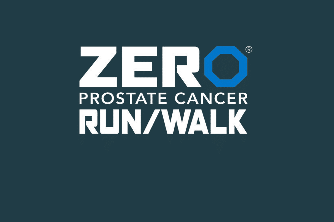 ZERO Prostate Cancer run/walk event logo