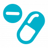 turquoise-oral medication-icon